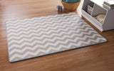 Funplay Foldable Double-Sided Play Mat for Kids, 59 x 71-in