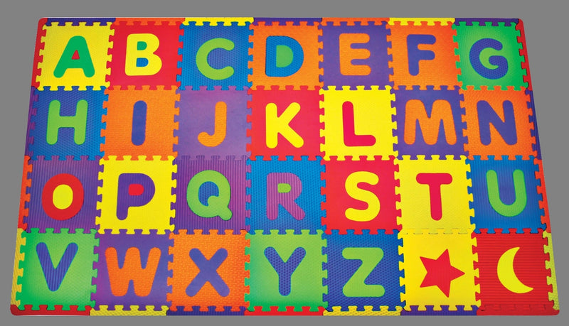 Funplay Pop-Out Alphabet Play Floor Mat, 78-pc, 7 x 4-ft, Ages 2+ L8
