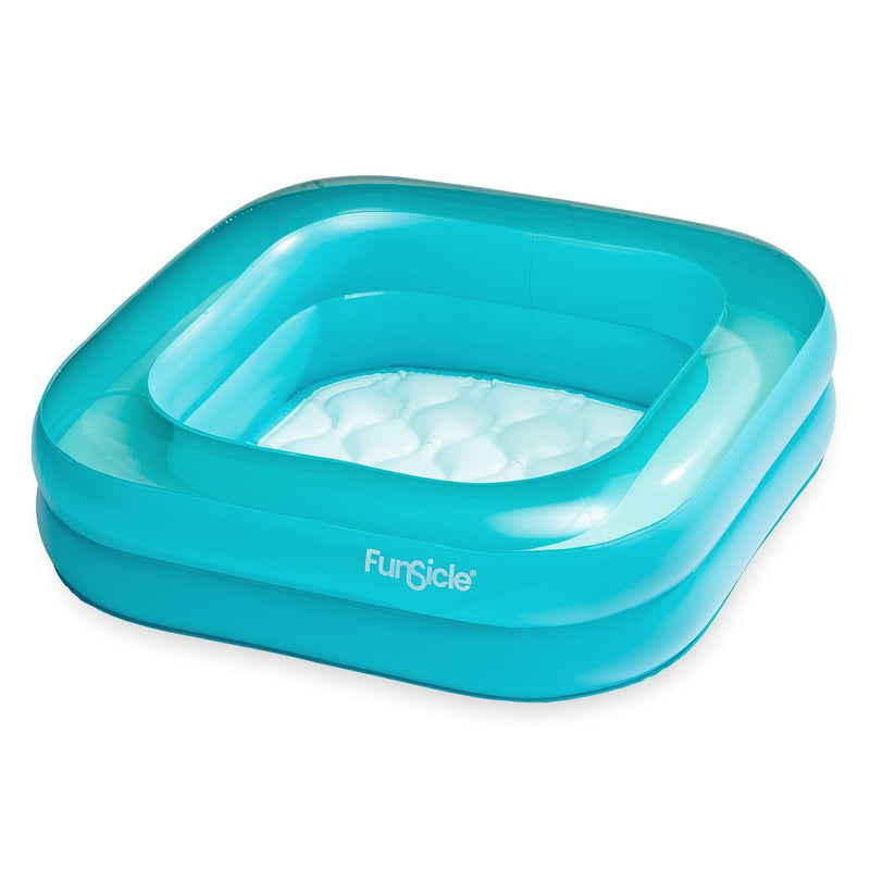 Funsicle Play Square Wading Inflatable Pool, Ages 2+ L5
