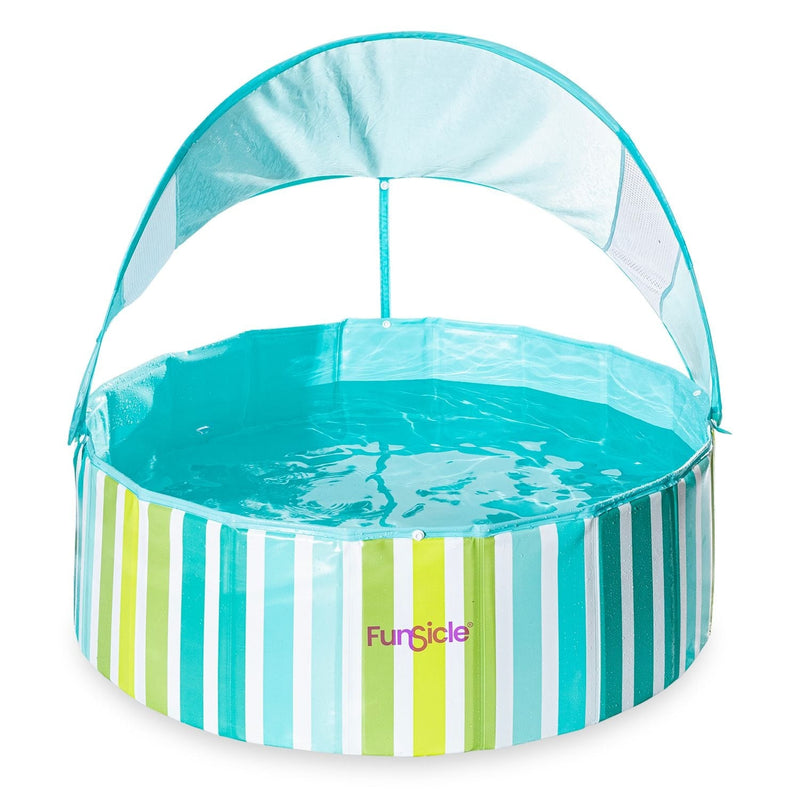 Funsicle Shaded Striped Fun Fold Pool, Ages 2+ O9