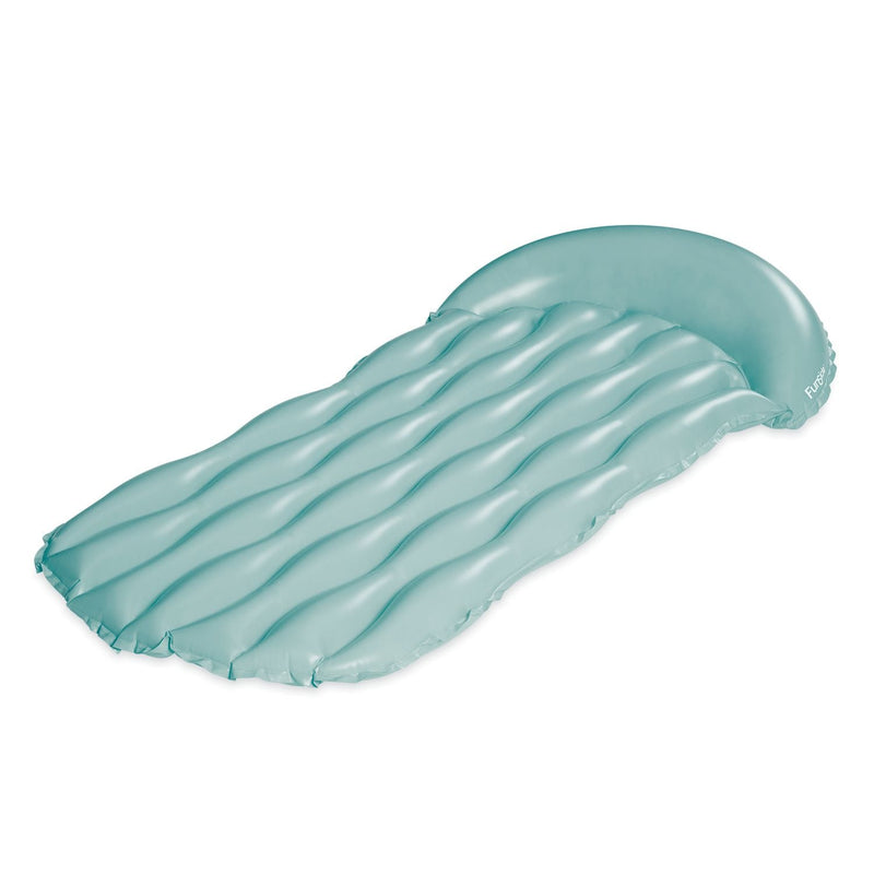 Funsicle Simple ZZ Inflatable Water Mat/ Float, Mint, 72-in x 34-in V4
