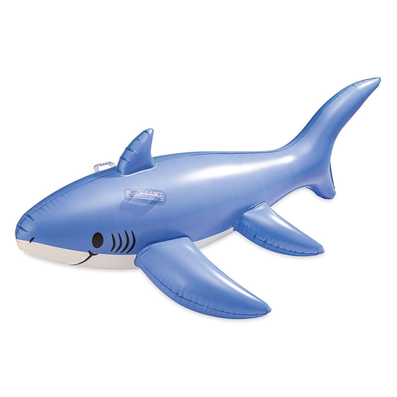 Funsicle Super Shark Ride-On Pool Float, Ages 3+ A7