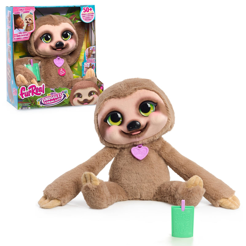 Fur Real Snuggles Plush, Brown H9