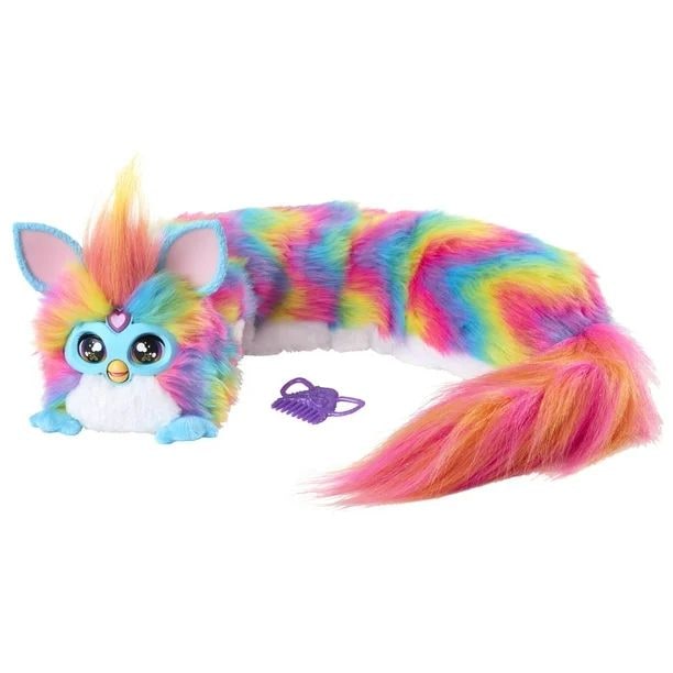 Furby DJ Furby French Interactive Toy with Touch-Activated Lights S5