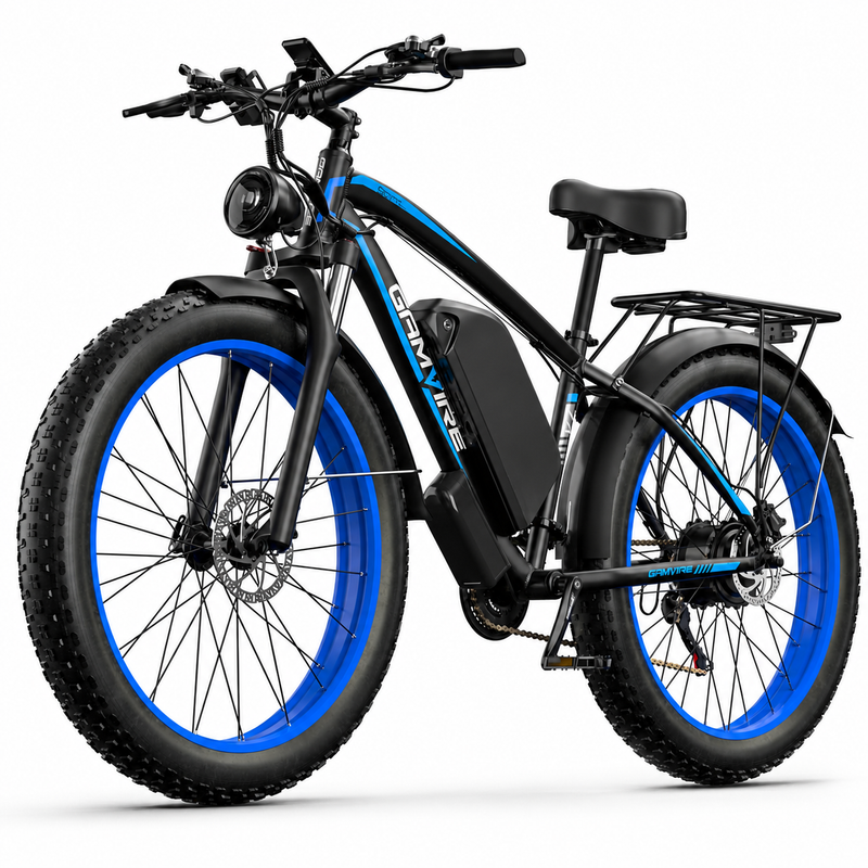 GAMVIRE V7 52V Electric Mountain Bike – Blue X1