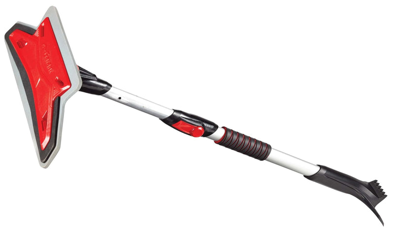 Garant Telescopic Pivoting Head and Scratch-Free EVA Foam Snow Brush With Ice Scraper, 52-in N9
