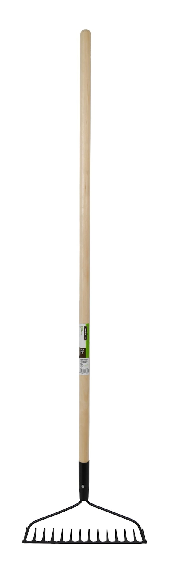 Garden Club Metal 14-Tine Bow Rake, 51-in Hardwood Shaft E5
