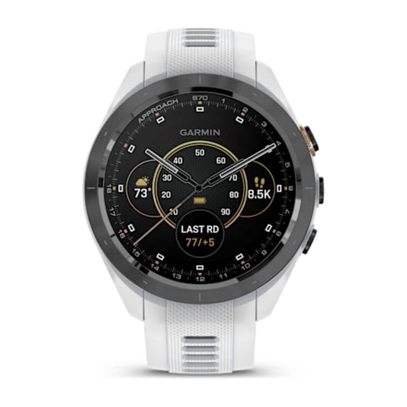 Garmin Approach S70 GPS Golf Watch, White O7