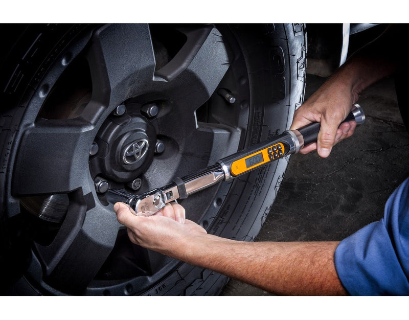GearWrench 120XP Flex Angle Digital Torque Wrench, 1/4-in P6