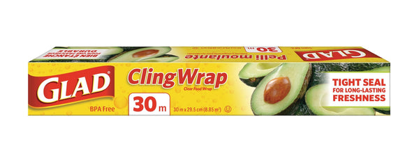 Glad Cling Plastic Wrap, 98-ft E4