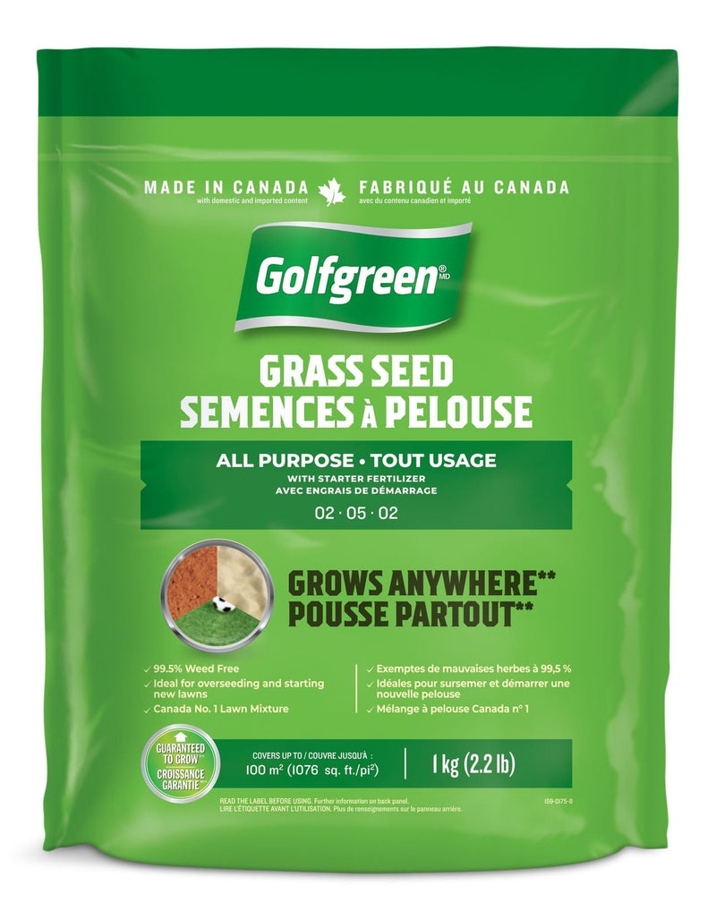 Golfgreen All Purpose Grass Seed, 1-kg T0
