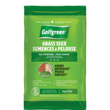 Golfgreen All Purpose Grass Seed with Starter Fertilizer, Weed-Free, 2-5-2, 8kg