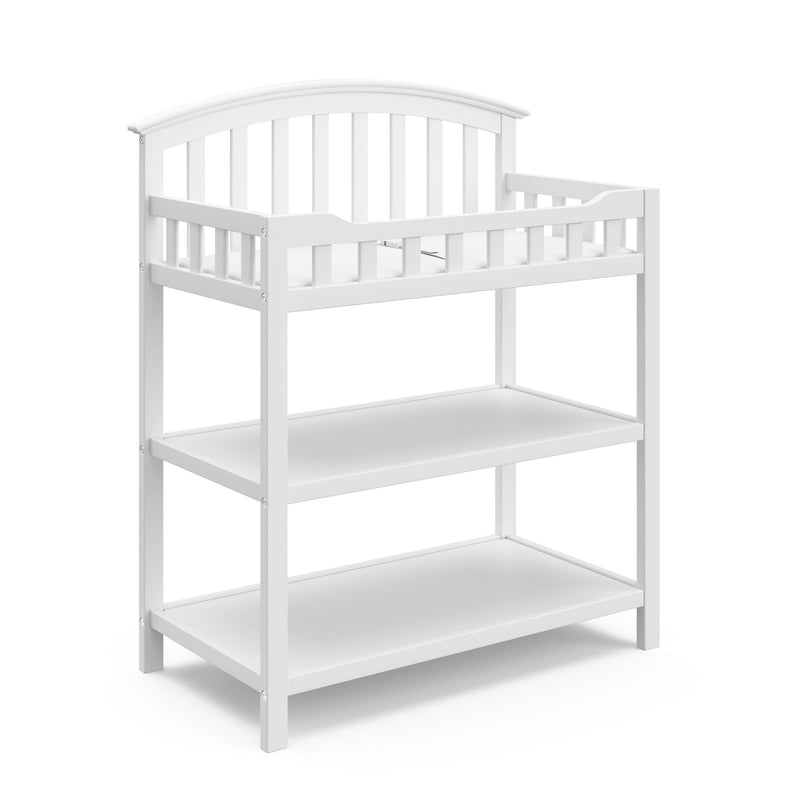 Graco White Changing Table with Water-Resistant Pad R1