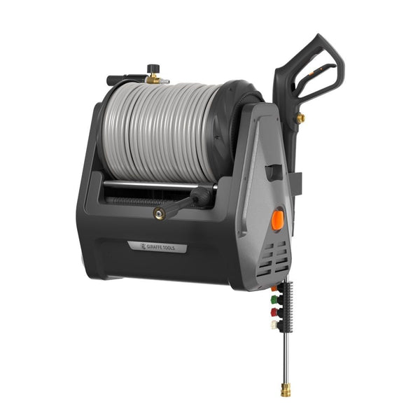 Grandfalls Pressure Washer 2100 PSI,with 100ft retractable soft hose O4