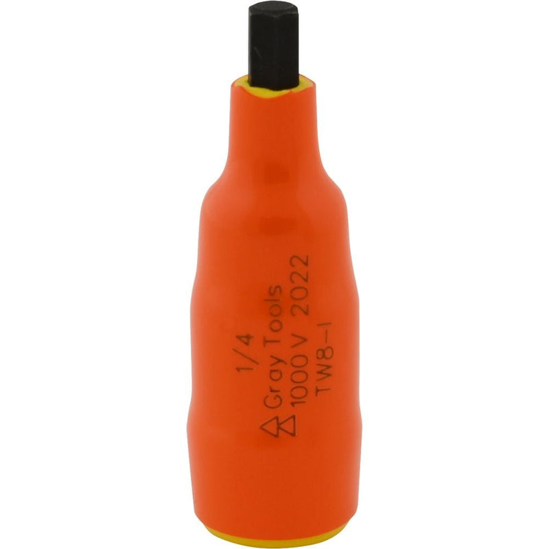 Gray Tools 3/8-in Drive Standard Length Hex Head, Assorted Sizes, SAE, 1000V Insulated K6