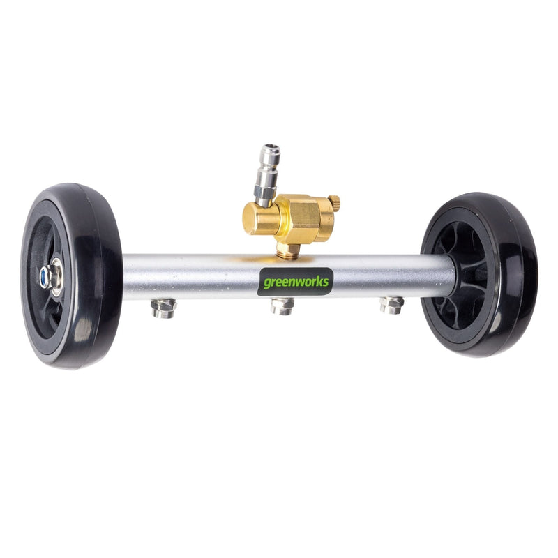 Greenworks 2-in-1 Water Broom & Undercarriage Cleaner, Pressure Washer Attachment W7