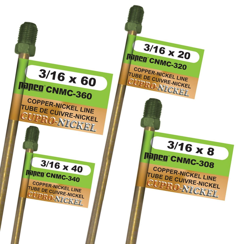 H. Paulin CNMC320 Nickel Brake Line, European, 20 x 3/16-in Please make sure this part fits your need L3