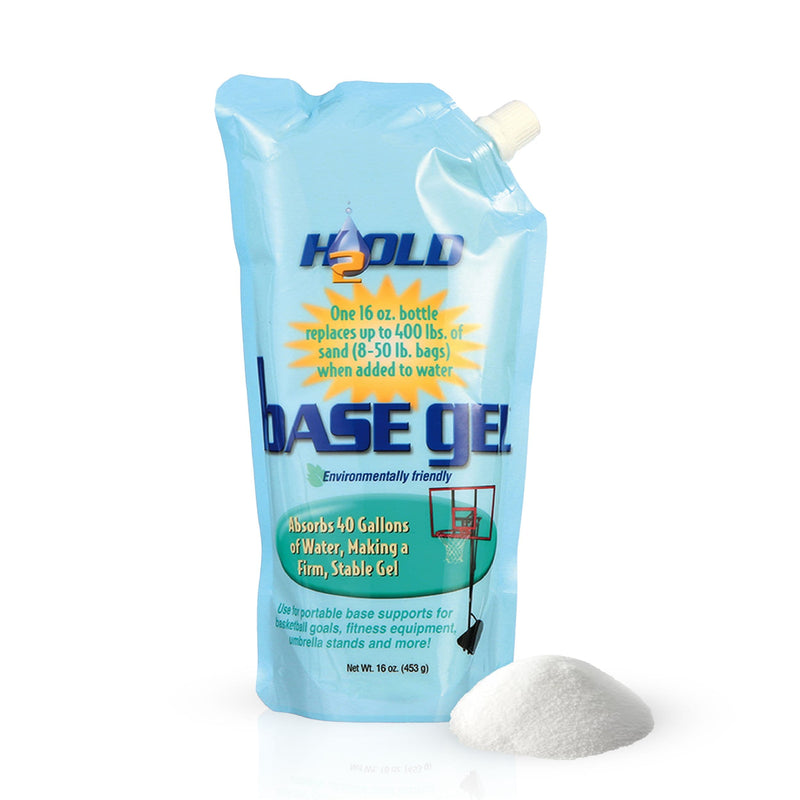 H2OLD Absorbent Polymer Base Gel, Absorbs 40 Gallons of Water, 16-oz H9