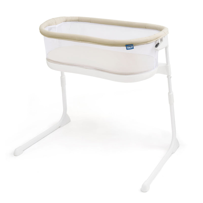 Halo Bassinest Lite Portable Bedside Sleeper, White W1