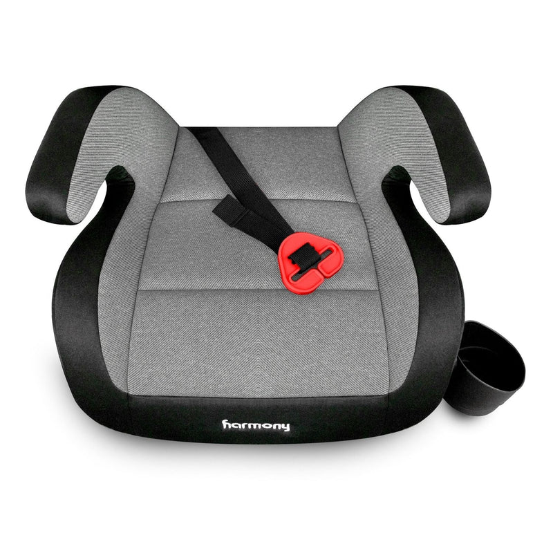 Harmony Journey Deluxe Backless Booster Car Seat, Heather Grey K8