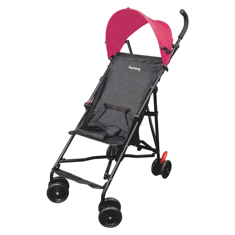 Harmony Litewave Umbrella Stroller, Pink Canopy B7