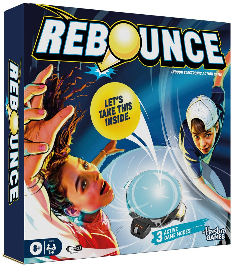 Hasbro Games Rebounce 3-Mode Indoor Electronic English Tabletop Game for Ages 8+ N1