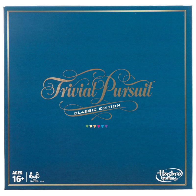Hasbro Games Trivial Pursuit Classic, English, Ages 16+ A6