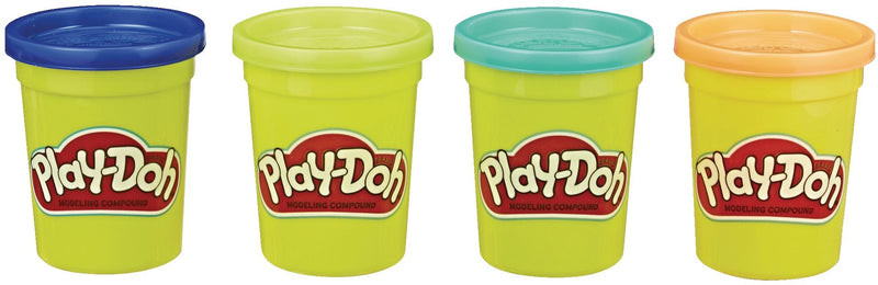Hasbro Play-Doh Modeling Compound Creative Toy for Toddlers, Assorted 4 pk, Ages 2+ G3