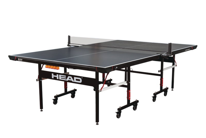 Head Summit Foldable Pong Table Tennis with Net & Built-In Storage N6