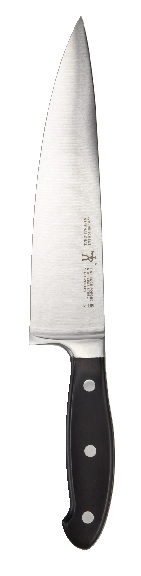 Henckels Stainless Steel Fine Edge Forged Chef's Knife, Ergonomic Grip, 8-in X4