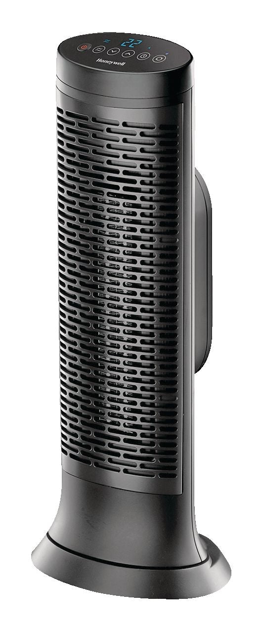 Honeywell HCE352C Digital Tower Ceramic Space Heater withThermostat, 1500W, Black D1