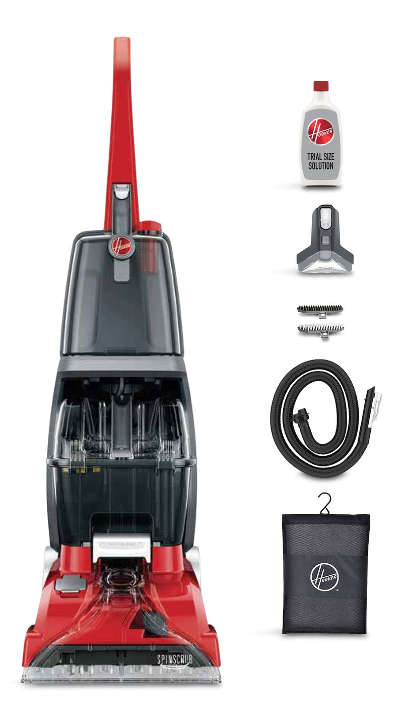 Hoover Power Scrub Pet Plus Full Size Corded Carpet Deep Cleaner Vacuum F5