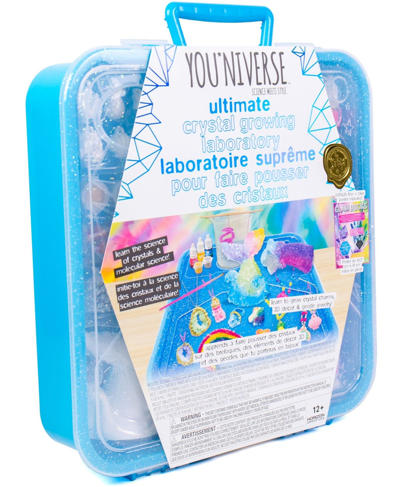 Horizon You*Niverse Ultimate Crystal Growing Laboratory Kit For Science & Learning, Ages 12+ Q2