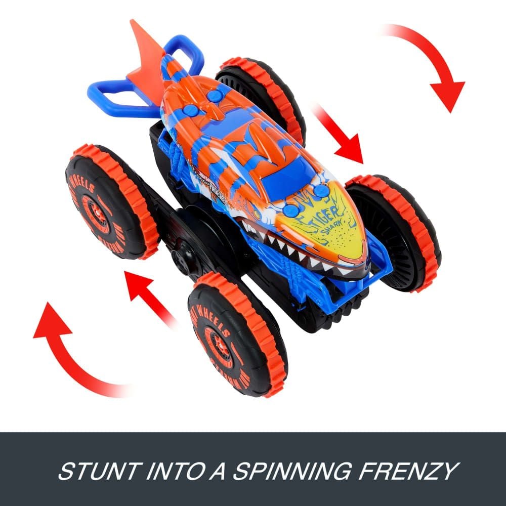 Hot Wheels Monster Tricls R/C Tiger Shark Climber for Ages 5+