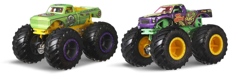 Hot Wheels Monster Trucks Demolition Doubles - Spur Of Moment vs. Steer Clear, Ages 3+ U6