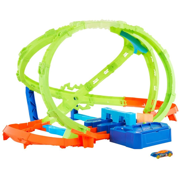 Hot Wheels Stunt Tracks Car Set L7