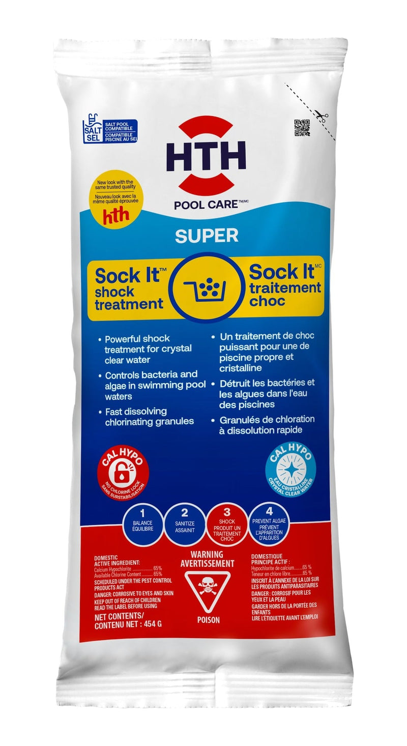 HTH Sock It Pool Shock Treatment, 454g P8