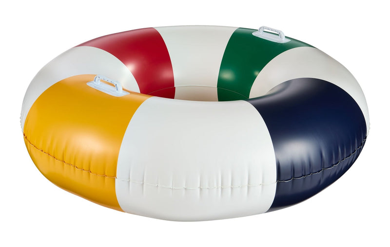 Hudson’s Bay Stripes Pool Float with Handles, Multi-Coloured, 42-in L4
