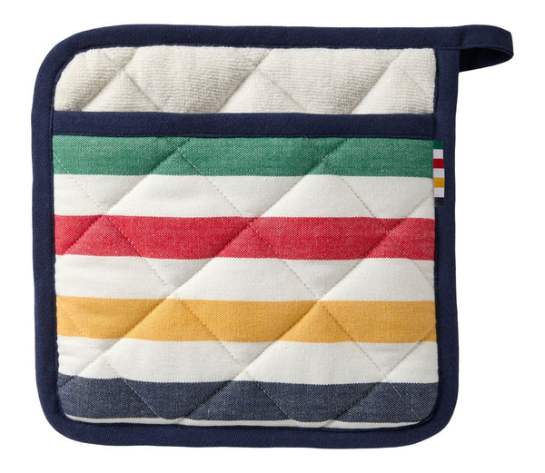 Hudson's Bay Stripes Signature Pot Holder, Multi-Coloured D8