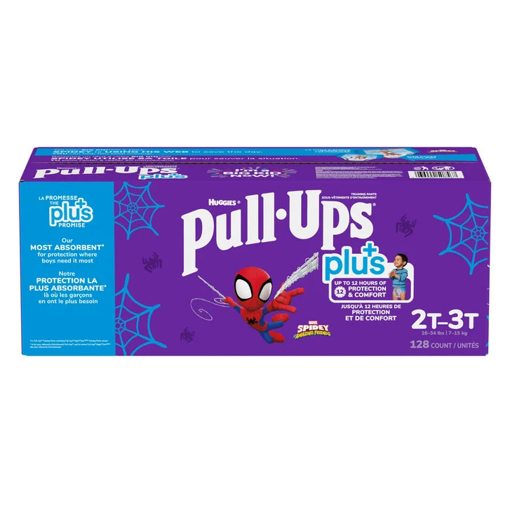 Huggies Pull-Ups Plus Training Pants, 2T - 6T Boy V1