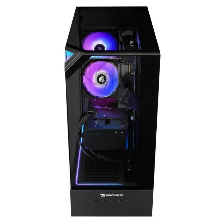 iBUYPOWER Element Gaming Desktop, Intel Core Ultra 7 265F - 32GB RAM, 2TB SSD, 8GB NVIDIA GeForce RTX 5060 Ti W4