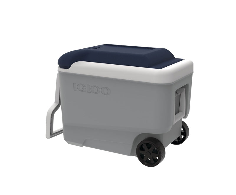 Igloo Maxcold Latitude Roller Cooler, 38-L, Grey/Blue G2