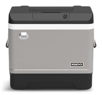 Igloo Thermo Electric Portable Cooler, Metal Finish, 42-L J0