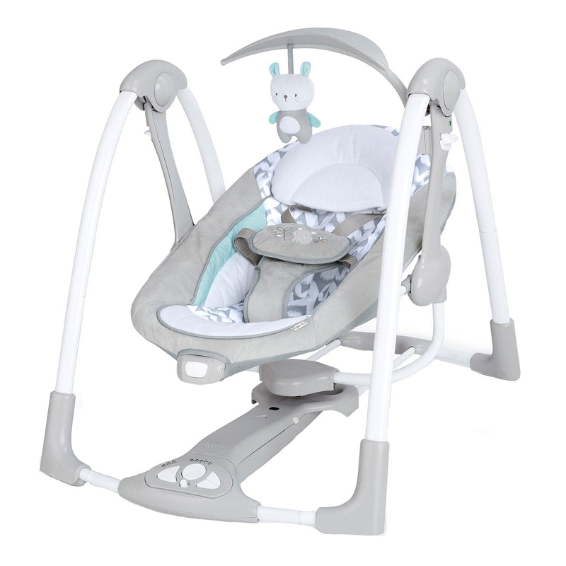 Ingenuity ConvertMe Swing-2-Seat Portable Swing, Raylan W9