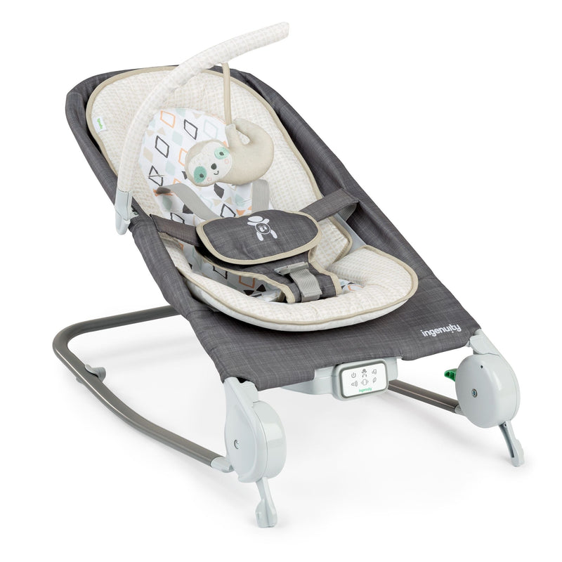 Ingenuity Happy Belly Rock-to-Bounce Massage Seat, Parker I1