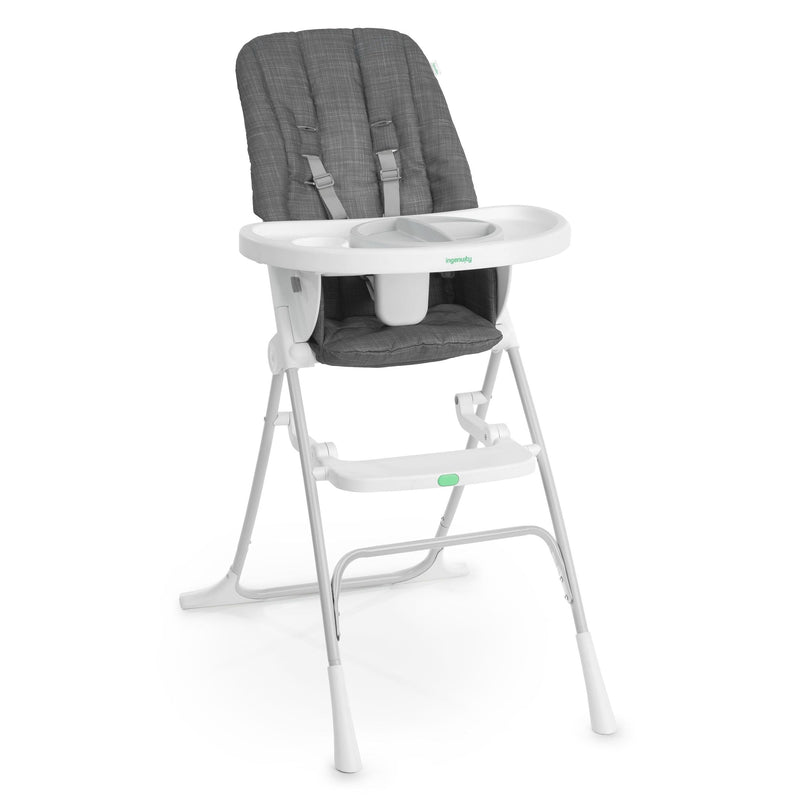 Ingenuity Sun Valley Compact Folding High Chair, Grey D1