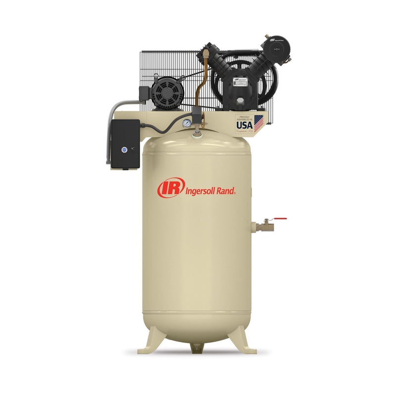 Ingersoll Rand 80-Gallon Vertical Air Compressor, 175 PSI, 7.5 HP L8