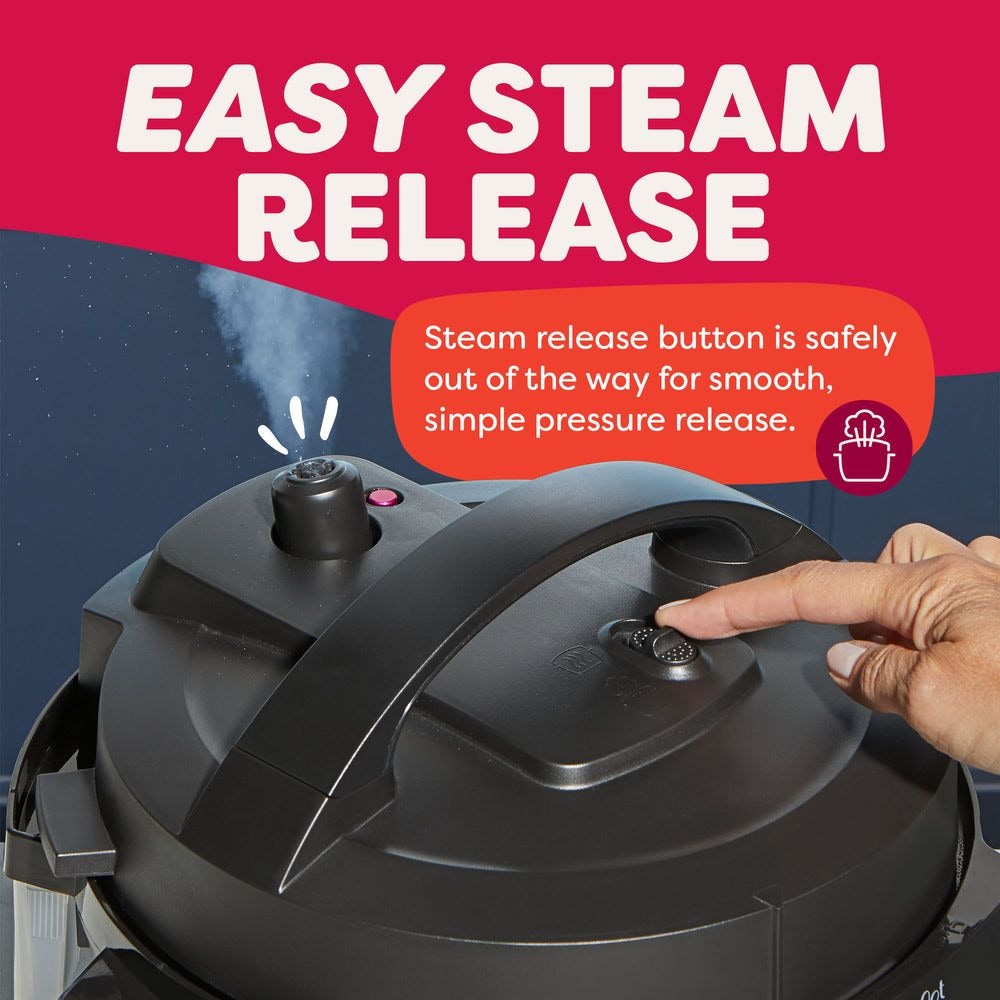 Instant Pot Rio Mini Pressure Cooker with Easy Release, 4-qt