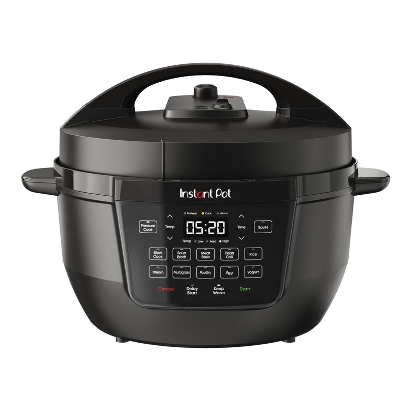 Instant Pot Wide Base Pressure Cooker with Easy Release, 7.5-qt J4