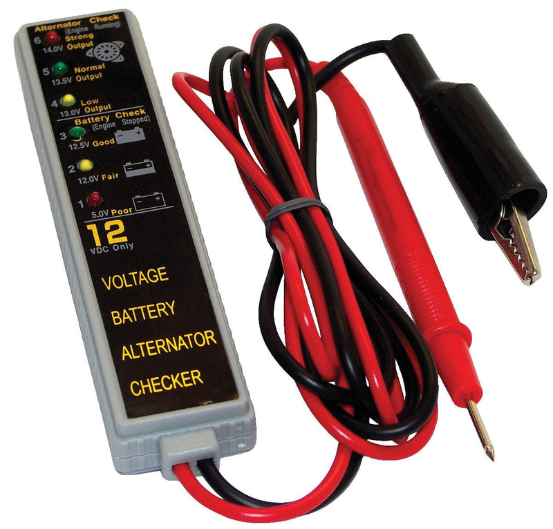 Invincible Marine 12V Battery Meter with LED Display D4